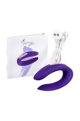 Вибромассажер для пар Satisfyer Double Plus
